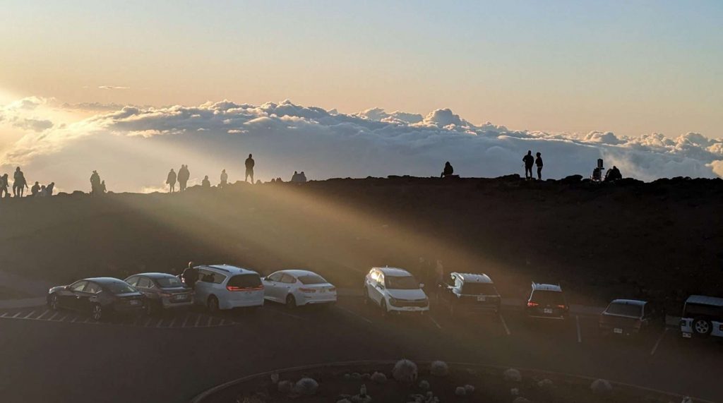 Haleakala Summit Parking lot